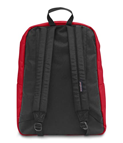 JanSport SuperBreak One Backpack, Red Tape - Durable, Lightweight Bag with 1 Main Compartment, Front Utility Pocket with Built-in Organizer - Premium Backpack