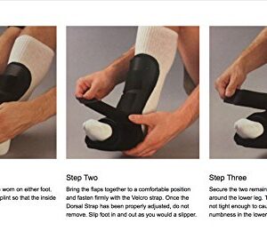 Cramer Dorsal Night Splint for Effective Relief From Plantar Fasciitis Pain, Arch Foot Pain, Slip Resistant Sleep Support, Comfortable Alternative to Posterior Splint for Plantar Fascia Relief, Large