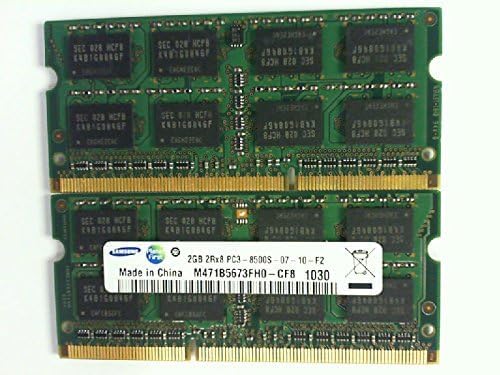 Samsung 2GB PC-8500 DDR3 1066MHz SO-DIMM 204 Pin 2.0GB Memory Upgrade Modules M471B5673FH0-CF8