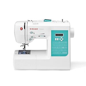 singer | 7258 sewing & quilting machine with accessory kit - 203 stitch applications - simple & great for beginners