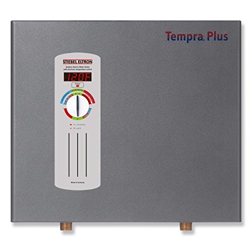 Stiebel Eltron Tempra Plus 29 kW, tankless electric water heater with Self-Modulating Power Technology & Advanced Flow Control ™