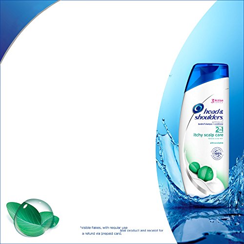 Head and Shoulders Itchy Scalp Care with Eucalyptus 2-in-1 Anti-Dandruff Shampoo + Conditioner 13.5 Fl Oz