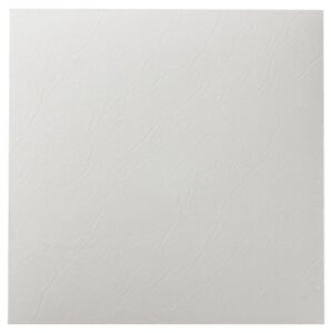 nexus self adhesive 12-inch vinyl floor tiles, 20 tiles - 12" x 12", white slate pattern - peel & stick, diy flooring for kitchen, dining room, bedrooms & bathrooms by achim home decor