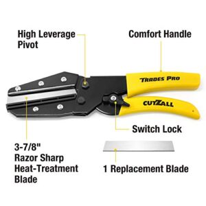 Tradespro 3-7/8 Inch Cutzall® All Purpose Cutter, Multipurpose, Razor Sharp for Hose, Metal, Fence, Rope - 831520