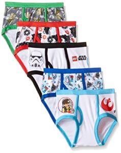 star wars multicharacter multipacks underwear in sizes 4, 6, 8, 10, 12