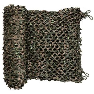 camosystems specialist series camouflage ultra-lite, military & bulk netting, mesh netting optional, large, 7'10" x 19'8", woodland