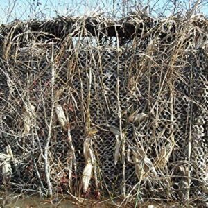 CamoSystems Specialist Series Camouflage Ultra-Lite, Military & Bulk Netting, Mesh Netting Optional, Large, 7'10" x 19'8", Woodland