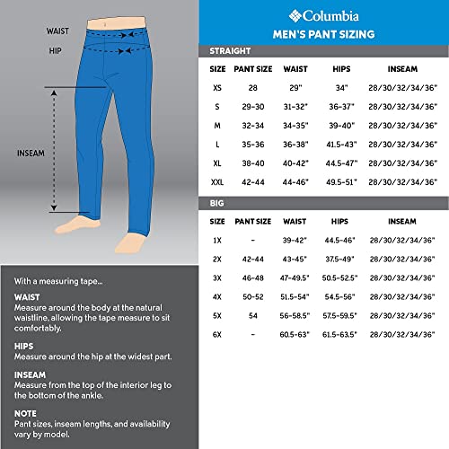 Columbia Men's Silver Ridge Convertible Pant, Breathable, UPF 50 Sun Protection, Tusk, 34x32