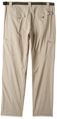 Columbia Men's Silver Ridge Convertible Pant, Breathable, UPF 50 Sun Protection, Tusk, 34x32