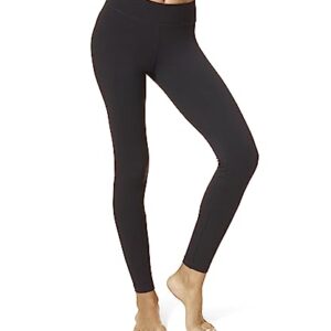 Hue Women's Ultra Legging with Wide Waistband - Large - Black