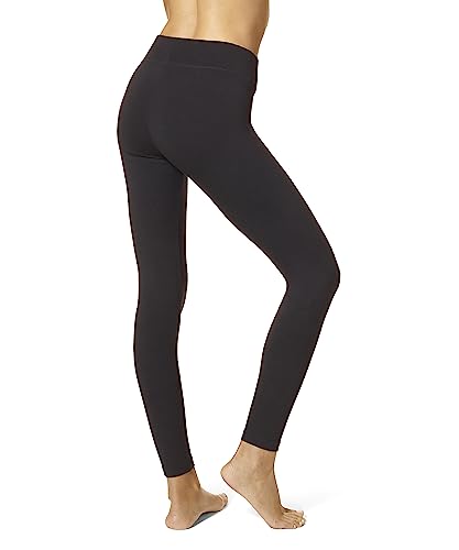 Hue Women's Ultra Legging with Wide Waistband - Large - Black