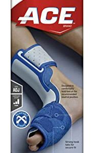 ACE Brand Plantar Fasciitis Sleep Support, Foot Brace Stays in Place All Night, Plantar Fasciitis Brace With Secure Fit and Long-Lasting Comfort, Sleep Support for Left and Right Foot, 8” to 15”