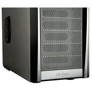 Antec Gaming Series Three Hundred Two Mid-Tower PC/Gaming Computer Case with 9 Tool-Less Drive Bays, 2 SSD, 120/140mm Fans x 2 Pre-Installed, 4 Fan Mounts for ATX, M-ATX and Mini-ITX,Black