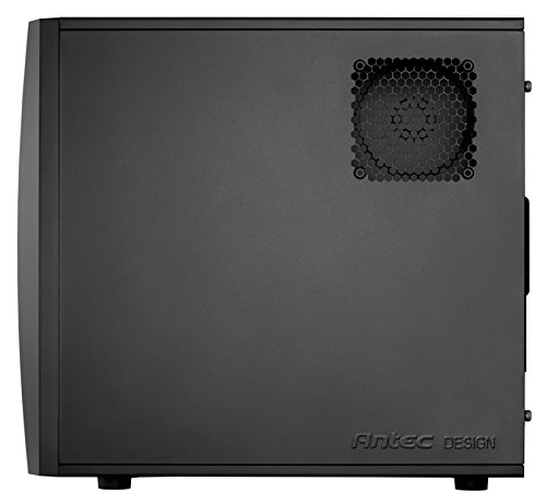 Antec Gaming Series Three Hundred Two Mid-Tower PC/Gaming Computer Case with 9 Tool-Less Drive Bays, 2 SSD, 120/140mm Fans x 2 Pre-Installed, 4 Fan Mounts for ATX, M-ATX and Mini-ITX,Black