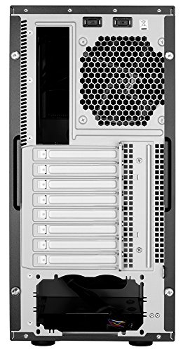 Antec Gaming Series Three Hundred Two Mid-Tower PC/Gaming Computer Case with 9 Tool-Less Drive Bays, 2 SSD, 120/140mm Fans x 2 Pre-Installed, 4 Fan Mounts for ATX, M-ATX and Mini-ITX,Black