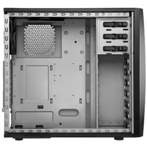 Antec Gaming Series Three Hundred Two Mid-Tower PC/Gaming Computer Case with 9 Tool-Less Drive Bays, 2 SSD, 120/140mm Fans x 2 Pre-Installed, 4 Fan Mounts for ATX, M-ATX and Mini-ITX,Black