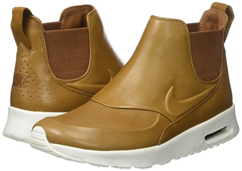 Nike Womens Air Max Thea Mid Hi Top Trainers 859550 Sneakers Shoes (US 7.5, ale brown sail 200)