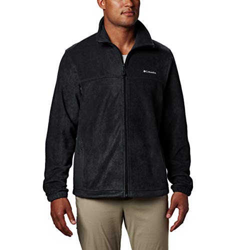 Columbia Men's Steens Mountain 2.0 Full Zip Fleece Jacket, Black, Medium