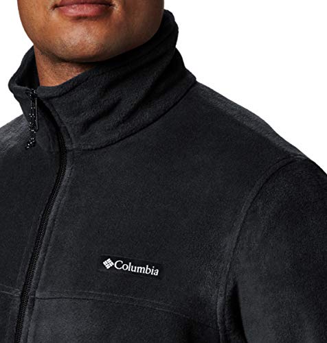 Columbia Men's Steens Mountain 2.0 Full Zip Fleece Jacket, Black, Medium