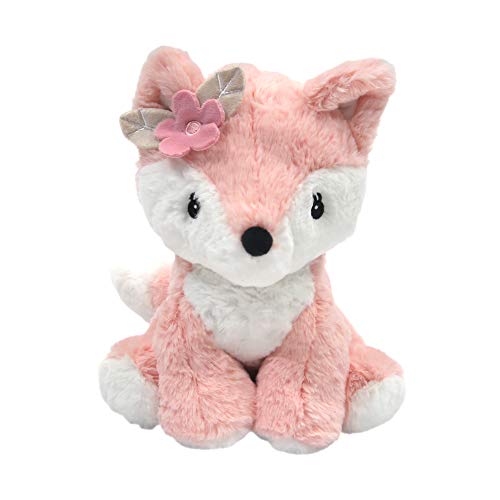 Lambs & Ivy Friendship Tree Plush Pink Woodland Fox Stuffed Animal Toy - Autumn