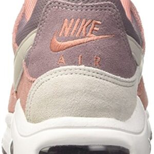 Nike womens Air Max Command Sneakers, Pink Reb Stardust Light Bone Taupe Grey White 600, 7.5