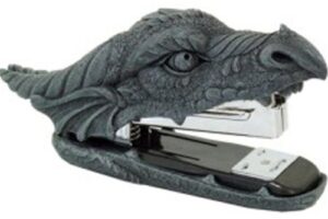 pacific giftware dragon stapler novelty