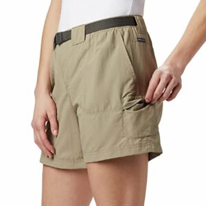 Columbia Women's Sandy River Cargo Short Shorts, tusk, Mx6