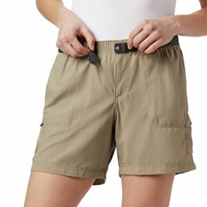 Columbia Women's Sandy River Cargo Short Shorts, tusk, Mx6