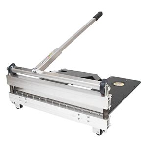 bullet by marshalltown 26" ez soft flooring shear, professional-grade, versatile, easy transportation with integrated caster system, made in the usa, 526-rct26