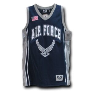 rapiddominance air force basketball jersey, navy, x-large