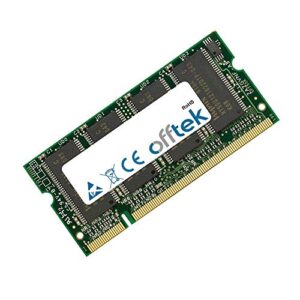 offtek 256mb replacement memory ram upgrade for getac rough rider iii (pentium m 1.4ghz to 1.6ghz) (pc2700) laptop memory