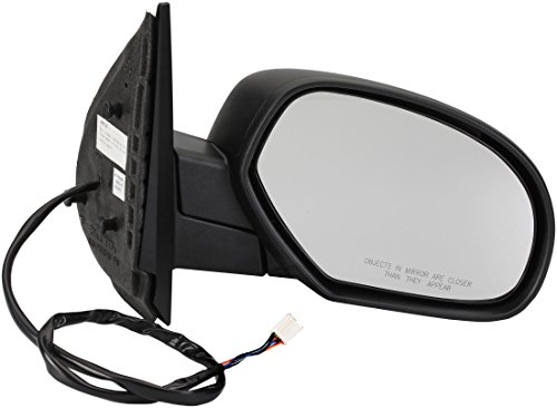 Dorman 955-1481 Passenger Side Power Door Mirror - Heated / Folding Compatible with Select Cadillac / Chevrolet / GMC Models, Black