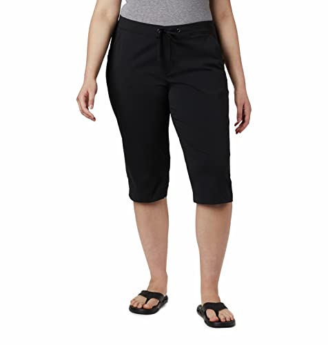 Columbia Women's Anytime Outdoor Capri Pants, Black, 16x18
