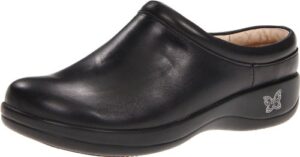 alegria women's kayla shoes, black nappa - 7-7.5 c/d us