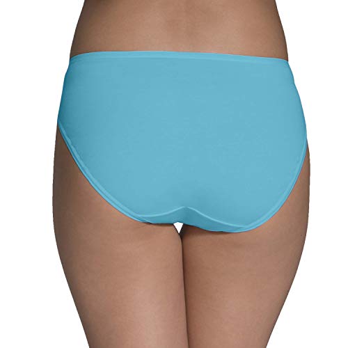 Fruit Of The Loom Women's Underwear Moisture Wicking Coolblend Panties, Hi-Cut - Fashion Assorted, X-Large (8)