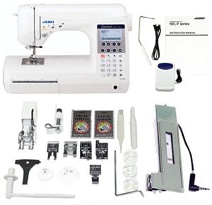 juki hzl-f400 exceed series computer sewing quilting machine,white