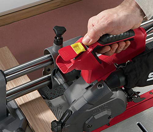 SKIL 3601-02 Flooring Saw with 36T Contractor Blade, Red and black