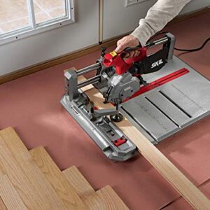 SKIL 3601-02 Flooring Saw with 36T Contractor Blade, Red and black