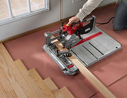 SKIL 3601-02 Flooring Saw with 36T Contractor Blade, Red and black