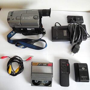 Sony CCD-TRV11 8mm Handheld Camcorder Bundle w Remote Control/Power Supply and A/V Cables