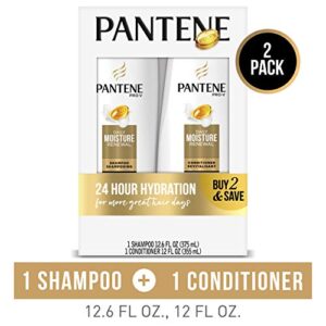 Pantene Daily Moisture Renewal Duo set, 12.6 Oz Shampoo and 12 Oz Conditioner (1 Each))