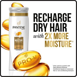 Pantene Daily Moisture Renewal Duo set, 12.6 Oz Shampoo and 12 Oz Conditioner (1 Each))