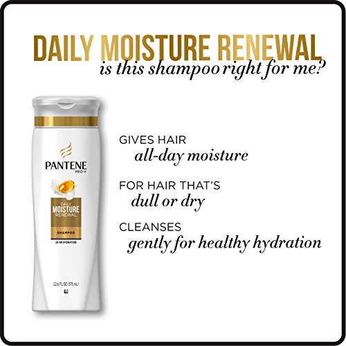 Pantene Daily Moisture Renewal Duo set, 12.6 Oz Shampoo and 12 Oz Conditioner (1 Each))