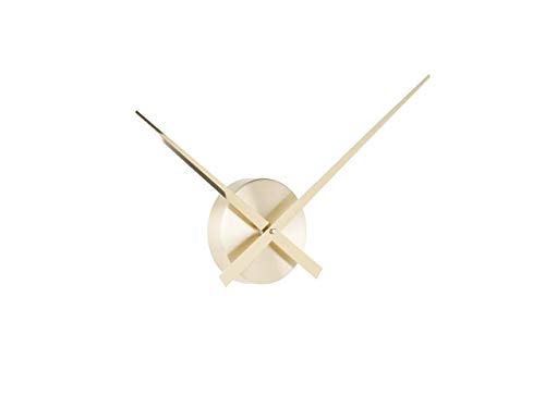 Karlsson Little Big Time Aluminum Wall Clock, Mini, Gold