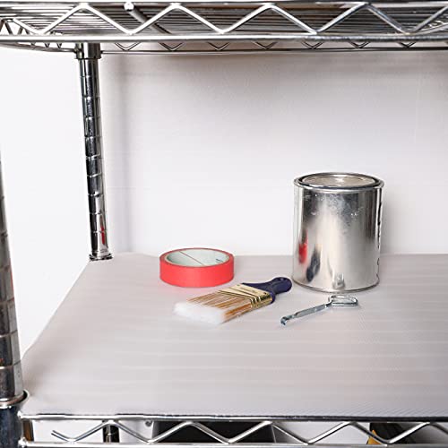 Con-Tact Brand Duraliner Shelf Liner, Non-Adhesive and Multi-Use Drawer Liner, Made of Vinyl, Waterproof Liner, 24" x 10', Diamond Clear