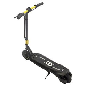 Pulse Performance Products Sonic XL Electric Scooter, Black/Yellow