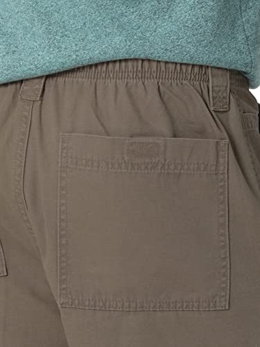 Wrangler Authentics mens Canvas Utility Hiker cargo shorts, Earth Green, 36 US