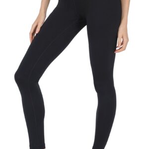 90 Degree By Reflex - High Waist Power Flex Legging - Tummy Control - Black - Small