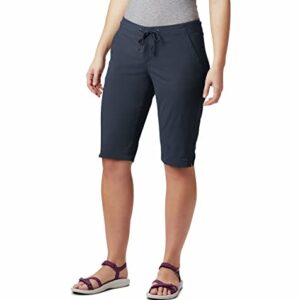 Columbia Women's Anytime Outdoor Long Short Shorts, Nocturnal, 10x13