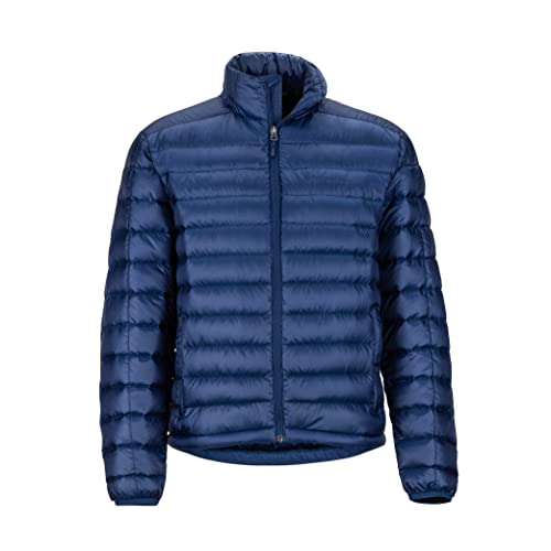 MARMOT Men's Zeus Jacket | Warm and Lightweight Jacket for Men, Ideal for Winter, Skiing, Camping, and City Style, Arctic Navy, Large